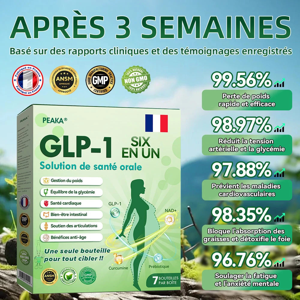 𝐃𝐞𝐫𝐧𝐢𝐞𝐫 𝐉𝐨𝐮𝐫🇫🇷 – 𝟖𝟎% 𝐝𝐞 𝐫𝐞́𝐝𝐮𝐜𝐭𝐢𝐨𝐧 🌿 𝐒𝐨𝐥𝐮𝐭𝐢𝐨𝐧 𝐛𝐮𝐜𝐜𝐚𝐥𝐞 𝐏𝐄𝐀𝐊𝐀® 𝐆𝐋𝐏-𝟏 𝟔-𝐞𝐧-𝟏 — 𝐔𝐧𝐞 𝐬𝐞𝐮𝐥𝐞 𝐝𝐨𝐬𝐞 𝐩𝐚𝐫 𝐣𝐨𝐮𝐫, 𝐝𝐞𝐬 𝐫𝐞́𝐬𝐮𝐥𝐭𝐚𝐭𝐬 𝐞𝐧 𝟕 𝐣𝐨𝐮𝐫𝐬 ✅ 𝐒𝐨𝐮𝐭𝐢𝐞𝐧𝐭 𝐥𝐞 𝐩𝐨𝐢𝐝, 𝐥𝐚 𝐬𝐚𝐧𝐭𝐞́ 𝐜𝐚𝐫𝐝𝐢𝐚𝐪𝐮𝐞 𝐞𝐭 𝐥𝐚 𝐠𝐥𝐲𝐜𝐞́𝐦𝐢𝐞 | 🚚 𝐋𝐢𝐯𝐫𝐚𝐢𝐬𝐨𝐧 𝐫𝐚𝐩𝐢𝐝𝐞 | ✅ 𝐆𝐚𝐫𝐚𝐧𝐭𝐢𝐞 𝟏𝟖𝟎 𝐣𝐨𝐮𝐫𝐬